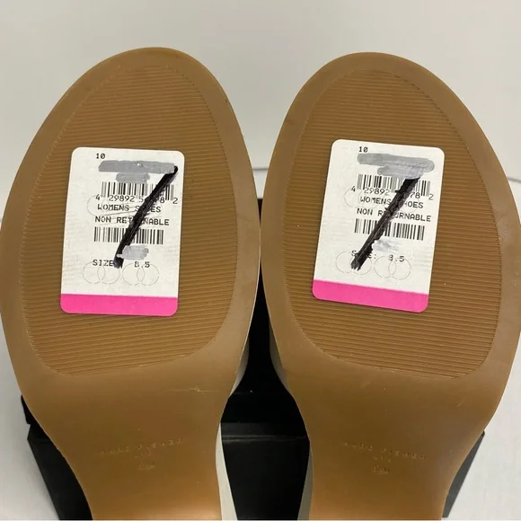 NEW Marc Fisher LTD Platform Mule Slide Ivory Women’s 8.5 - Picture 14 of 16